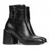 Damskie botki 1184 czarne