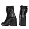 Damskie botki 1184 czarne