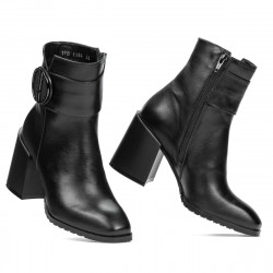 Damskie botki 1184 czarne