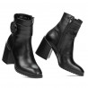 Damskie botki 1184 czarne