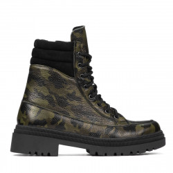 Buty damskie 3362 khaki kamuflażowe