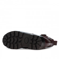 Buciki dla małych dzieci 106c bordo