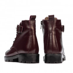 Buciki dla małych dzieci 106c bordo