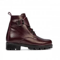 Buciki dla małych dzieci 106c bordo