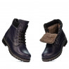 Damskie botki 3269-1 indygo