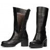 Botki damskie 3368 czarny