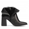 Damskie botki 1186 czarne