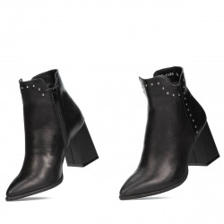 Damskie botki 1186 czarne