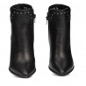 Damskie botki 1186 czarne