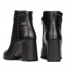 Damskie botki 1186 czarne