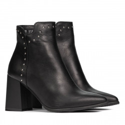 Damskie botki 1186 czarne