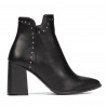 Damskie botki 1186 czarne