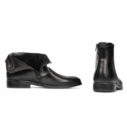 Czarne buty męskie 4130