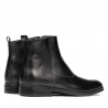 Czarne buty męskie 4130