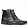 Czarne buty męskie 4130