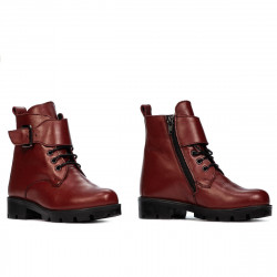 Buty dziecięce 3025 bordowe