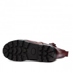 Buty dziecięce 3025 bordowe