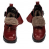 Buty dziecięce 3025 bordowe