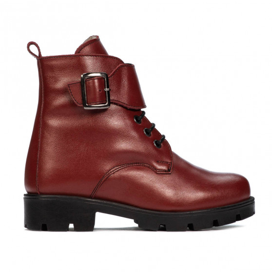 Buty dziecięce 3025 bordowe