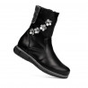 Dziecięce buty 107c czarny kombinowany
