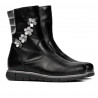 Dziecięce buty 107c czarny kombinowany