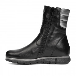 Dziecięce buty 107c czarny kombinowany