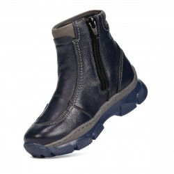Buty dziecięce małe 108c indygo kombinowane