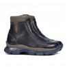 Buty dziecięce małe 108c indygo kombinowane