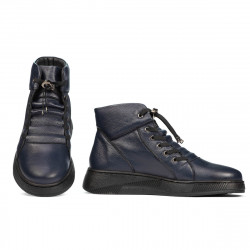 Botki młodzieżowe 4009 indigo
