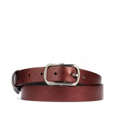 Damski pasek 24m biz bordo