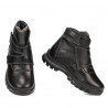 Dziecięce buty 3024 czarno-kombinowane