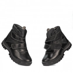 Dziecięce buty 3024 czarno-kombinowane