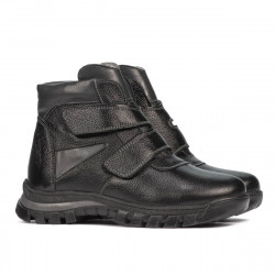 Dziecięce buty 3024 czarno-kombinowane