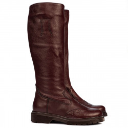 Buty damskie 3365 bordo