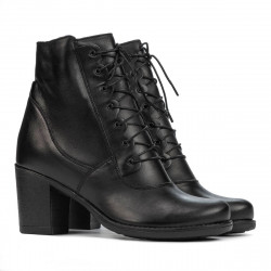 Damskie botki 3346-1 czarne