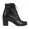 Damskie botki 3346-1 czarne