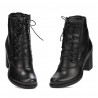 Damskie botki 3346-1 czarne