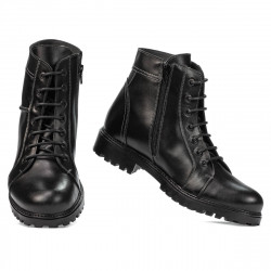 Czarne buty męskie 4131