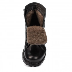 Czarne buty męskie 4131