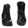 Czarne buty męskie 4131