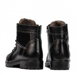 Czarne buty męskie 4131