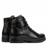 Czarne buty męskie 4131