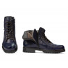 Męskie botki 4131 indigo