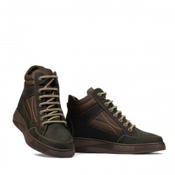 Buty młodzieżowe 4010 tuxon khaki