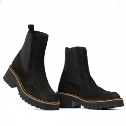 Damskie botki 3369 bufo czarne