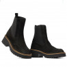 Damskie botki 3369 bufo czarne