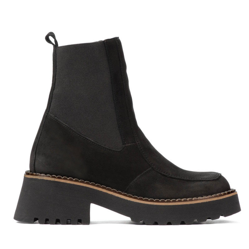 Damskie botki 3369 bufo czarne