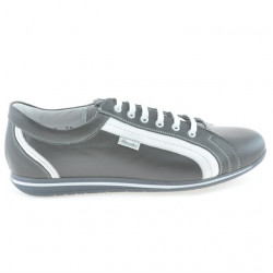 Buty sportowe męskie 709 szare+białe