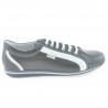 Buty sportowe męskie 709 szare+białe