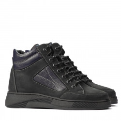 Buty młodzieżowe 4010 tuxon czarne